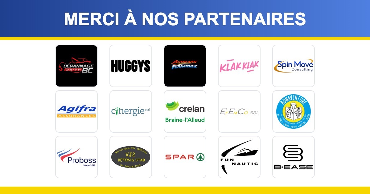 Merci à nos partenaires !